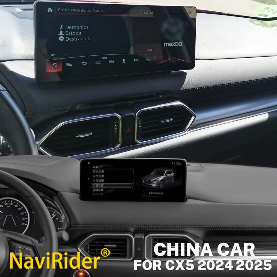 New Dual System for Mazda CX5 CX-5 CX 5 2023 2024 2025 Android Head Unit Car Radio Multimedia Video Player Navigation Car Stereo