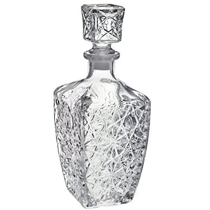 800 ml optional crystal glass whiskey wine bottle decanter glass