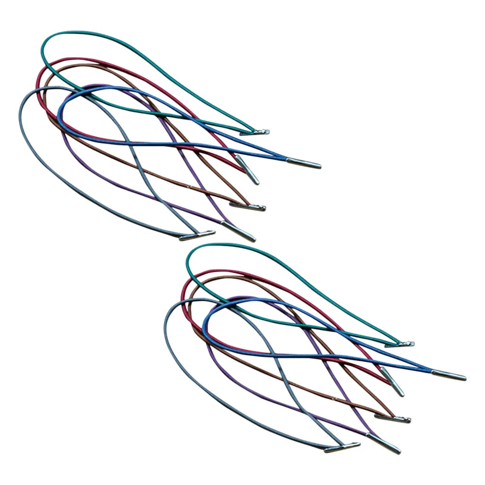 Set di 12 Elastici per Quaderni, Fasce Elastiche per Fissaggio di Agende, Diari e Scrapbook