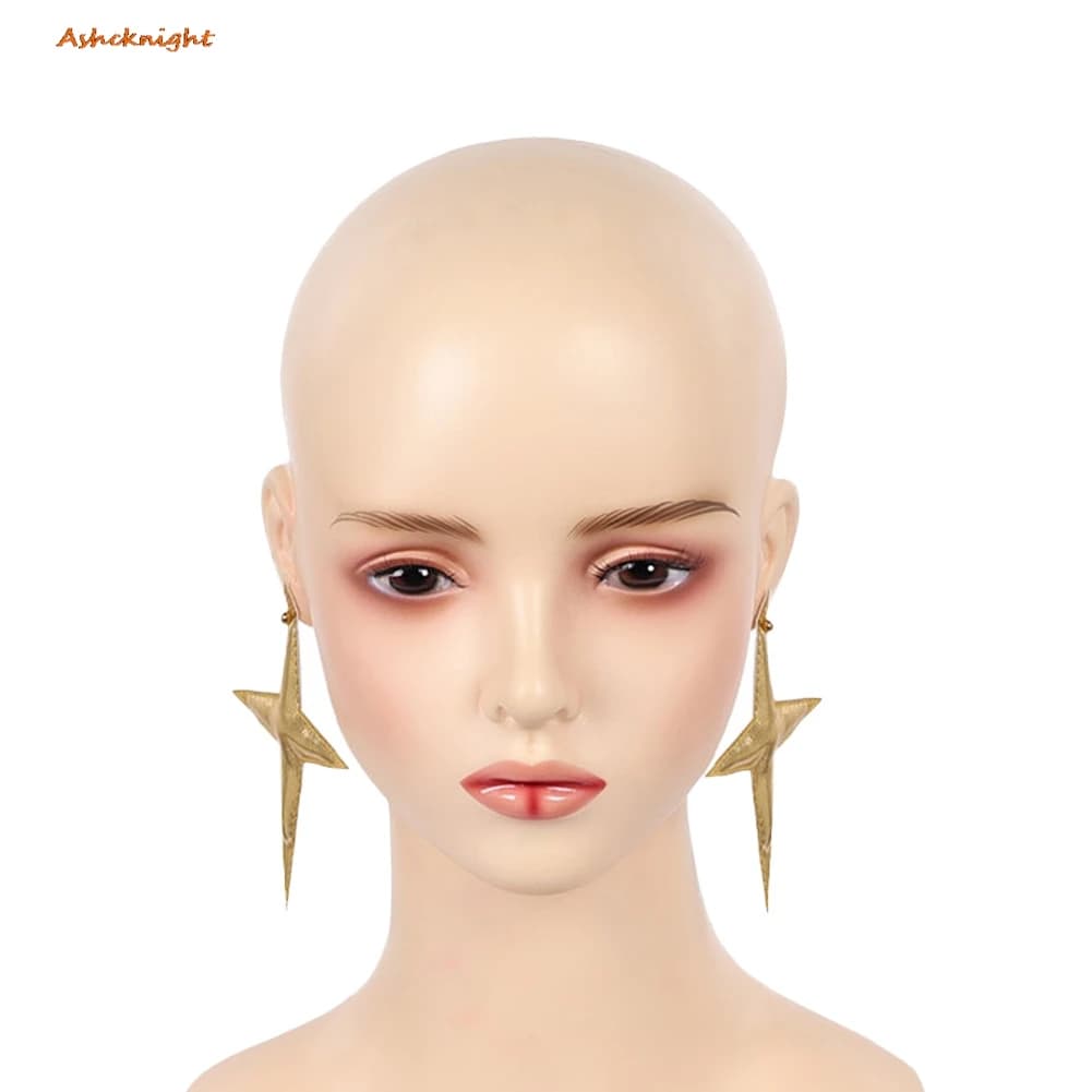 Orecchini Dorati Rosalina Anime Game2026Movie Cosplay, Completo in Pelle, Accessori per Travestimenti di Halloween, Giocattoli e Oggetti di Scena per Feste