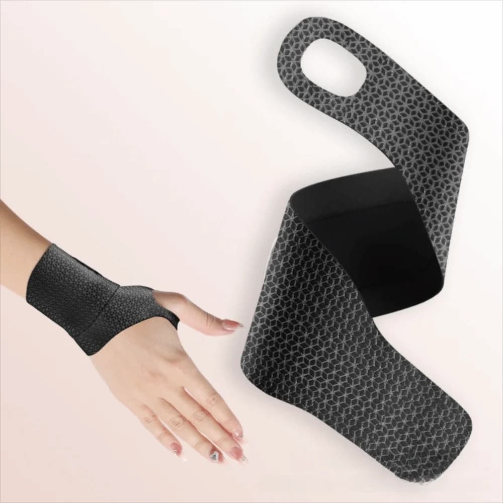Fascia da Polso Portatile Leggera Laminata Regolabile Supporto per Polso Design Unisex Tutore da Polso Regolabile per Donne e Uomini