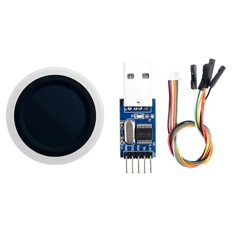 DTEN-Fingerprint Recognition Sensor HLK-ZW111 Low Power Finger Detection Integrated Fingerprint Sensor Smart Lock/Access