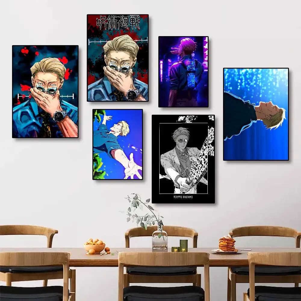 Nanami Kento Decorazione da parete autoadesiva per la casa, dormitorio, camera da letto, soggiorno, regalo di compleanno decorativo