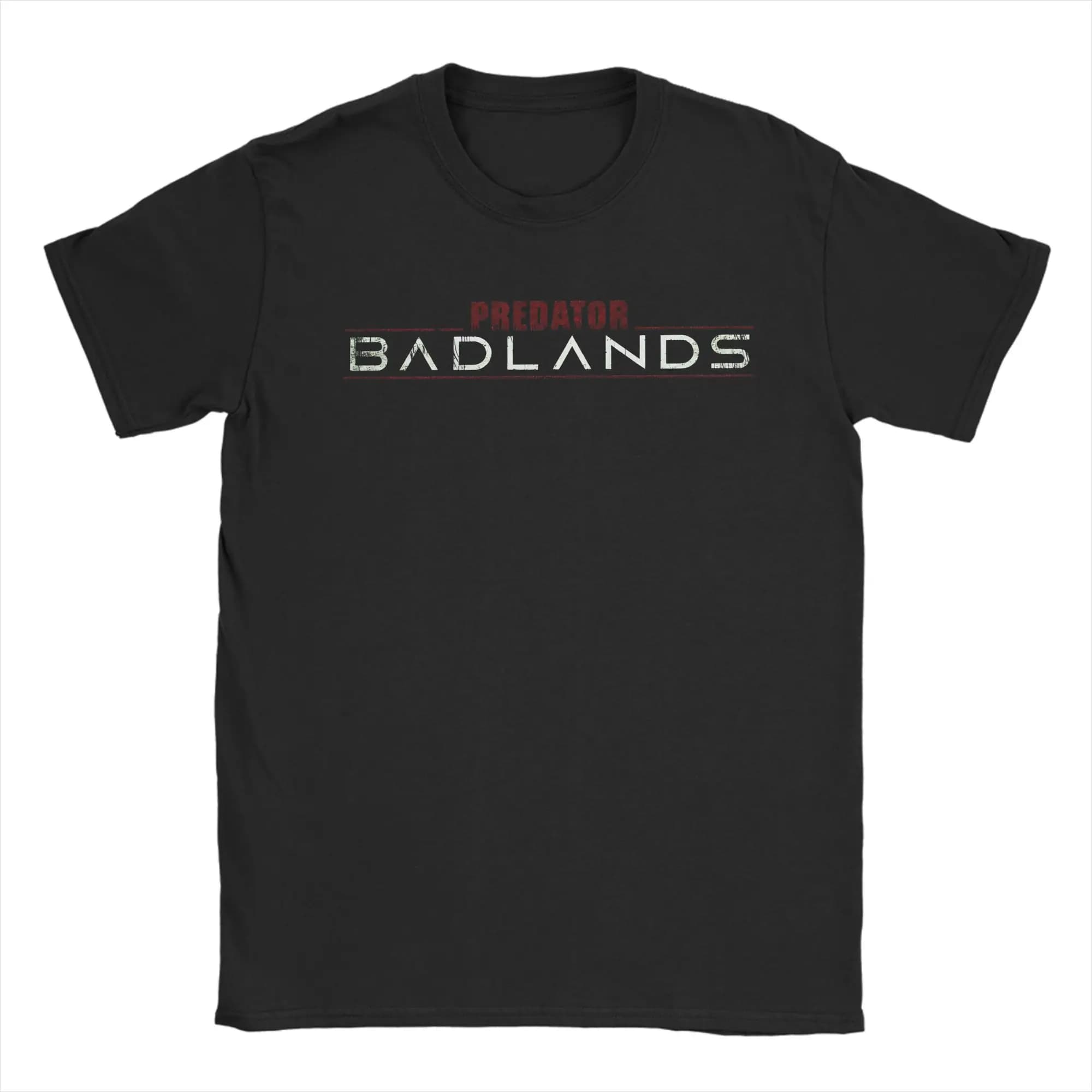 Printed redator Badlands Movie T Shirt For Unisex Pure Cotton T-shirts Short Sleeve Clothes