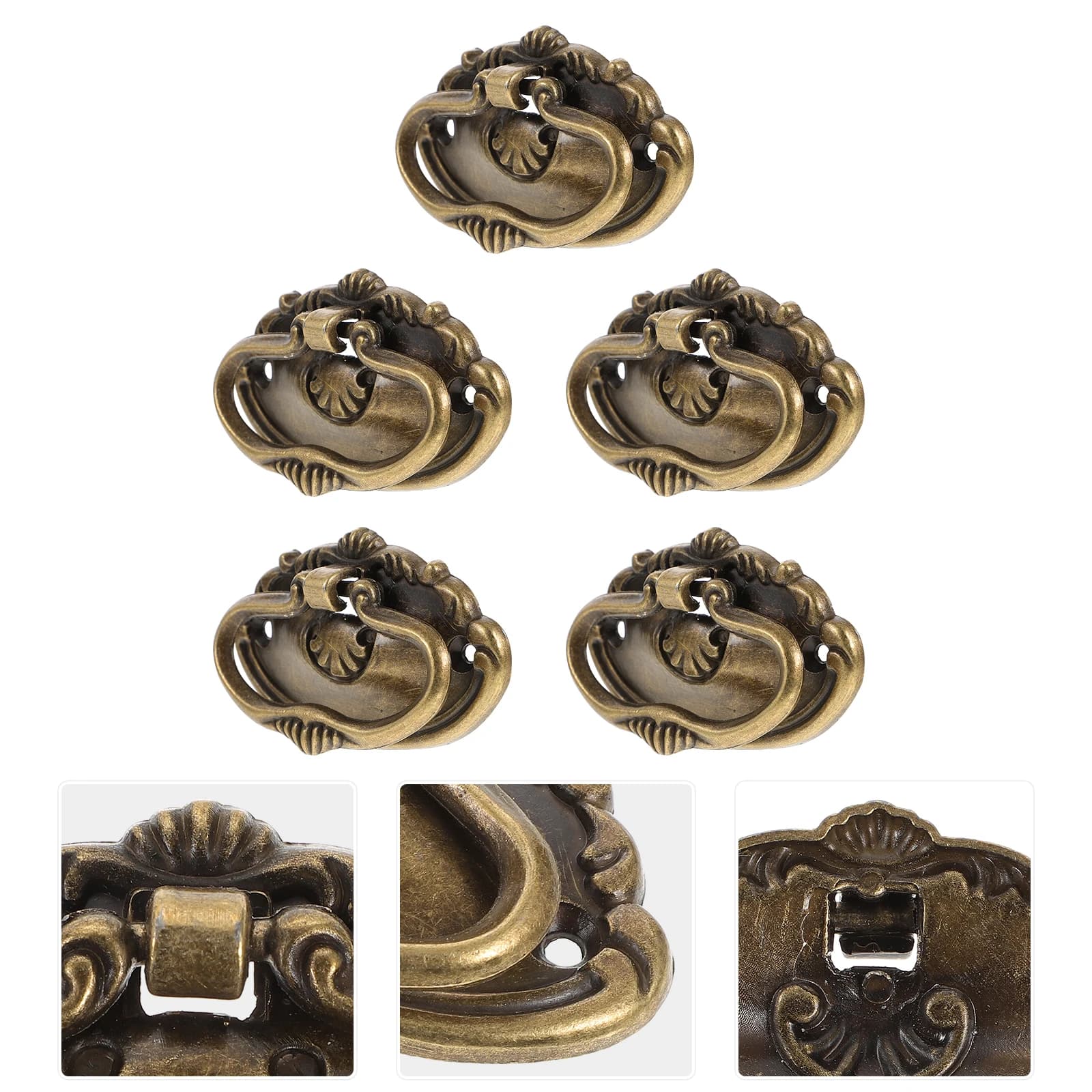 5 set confezione regalo manopola per porta domestica maniglia per custodia in legno maniglia per mobili accessori per mobili