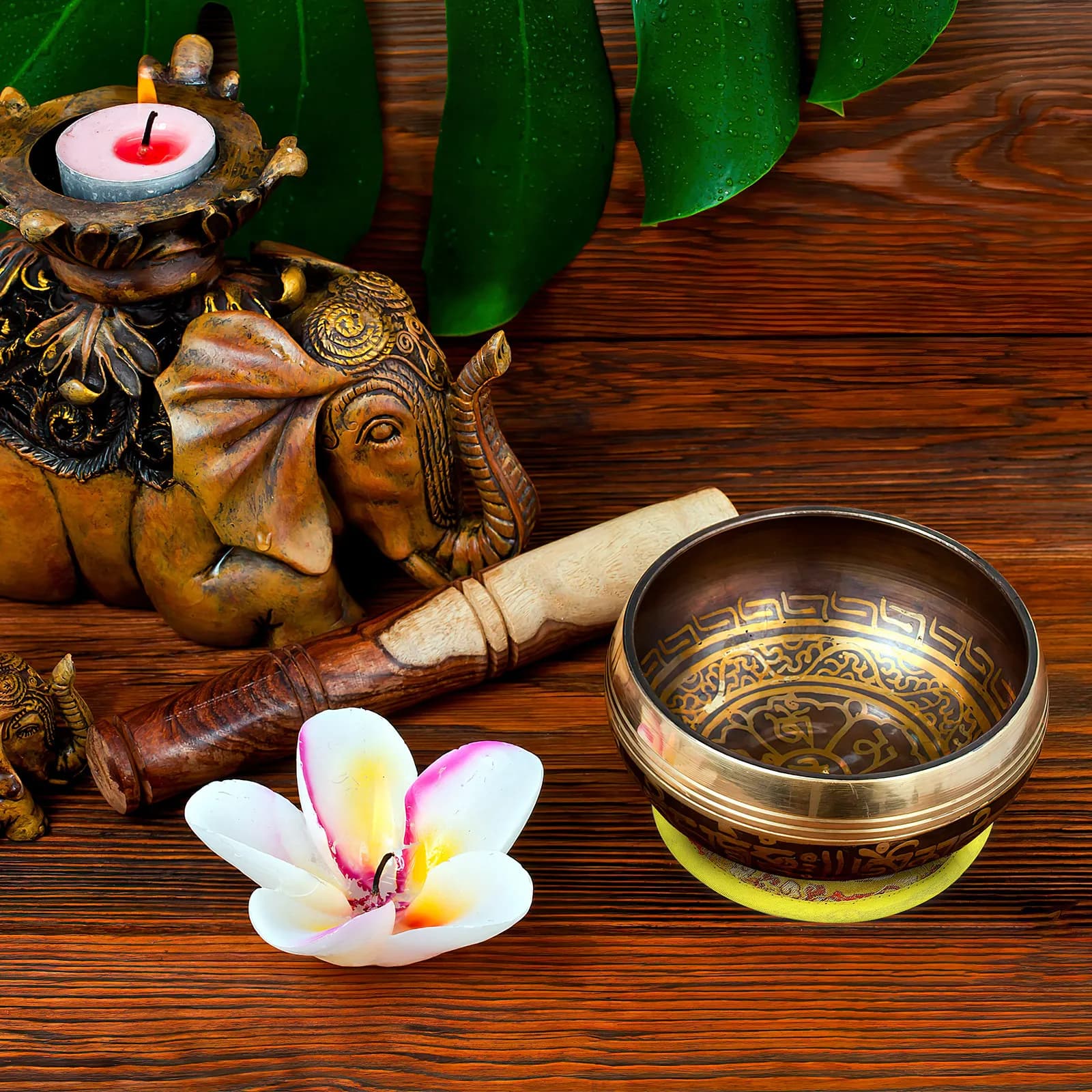 Singing Bowl Mats Inner Lining Large Cushion Pad Pillow for Rug Pads Small Bowls