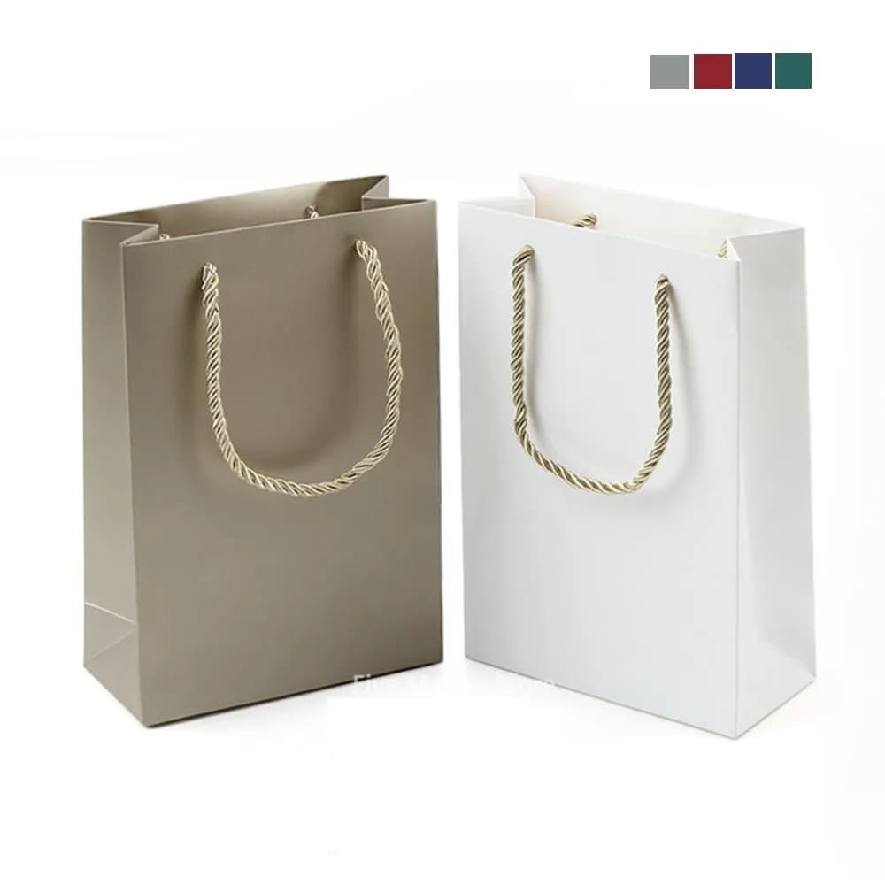 Multi Color Paper Gift Bag With Handles Festival Gift Bag Shopping Bags Kraft Paper Packing Bag Clothes Storage Bag