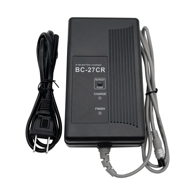3 PIN BC-27CR Charger For Top BT-52Q BT-52QA Battery Surveying Charging EU US Plug
