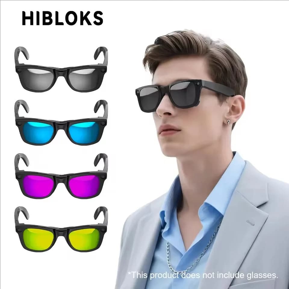 Clip For Ray-Ban Meta Wayfarer RW4006/RW4012 GEN2 Standard Smart Glasses Clip Colorful Polarized Sunglasses Lenses