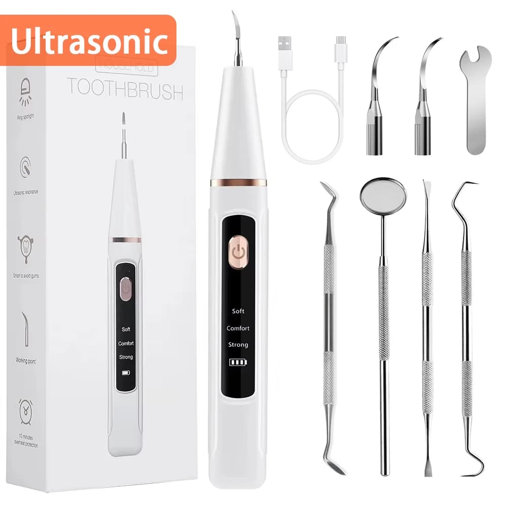Electric Ultrasound Scaler Dentale Calculation Removal Tartarus Oral Detergent for Macchie Dei Denti Whitening Tooth Plaque Removal