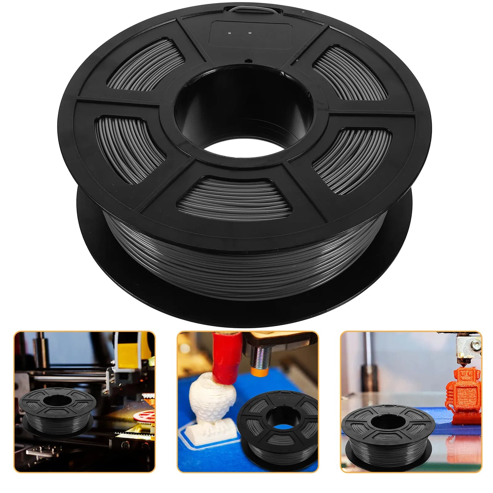 Filamento per Stampante 3D PLA ad Alta Composizione Molecolare, Diametro 1,75mm, Resistente agli Urti, Alta Precisione, Materiali per Stampa 3D