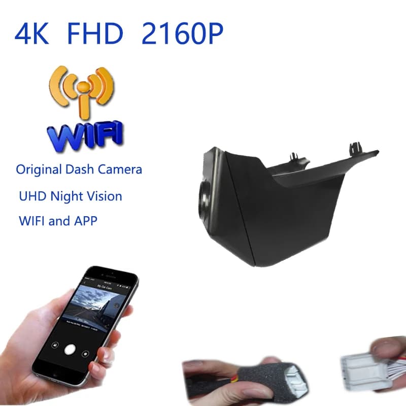 4K Plug And Play Car recorder Wifi DVR Dash Camera for LYNK & CO 01 Lingke 01 2017 2018 2020 2021 2022 Dashcam