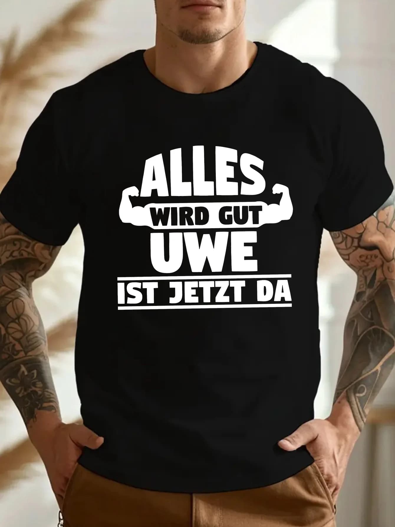 T-shirt 2026 con Stampa di Citazioni Umoristiche Tedesche, per Uomo e Donna, Abbigliamento Streetwear in Cotone, Top Casual