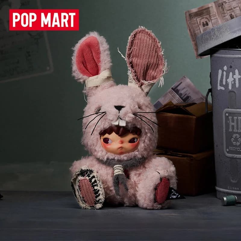 Nuovo Arrivo POPMART Hirono Little Hare Cute Blind Box Doll Statuetta Anime Decorazione Stanza Modelli da Collezione Mystery Box Giocattolo Regalo