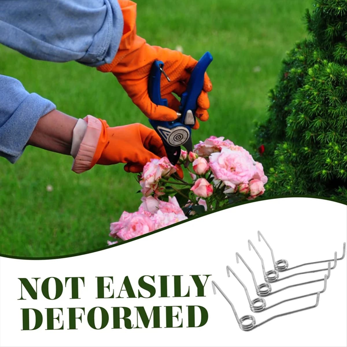 ABTX 100 springs for V-shaped shears for gardening, spring accessories for bypass pruners