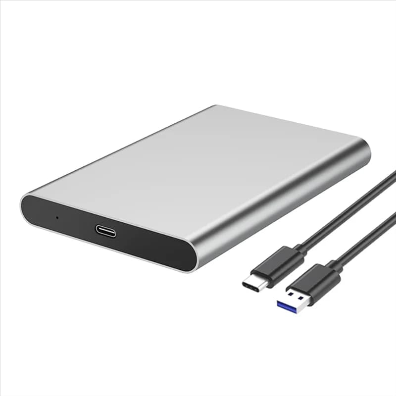 Custodia USB Type-C Custodia SSD/HDD SATA da 2,5 pollici con interfaccia USB3.1 Scatola per disco rigido mobile