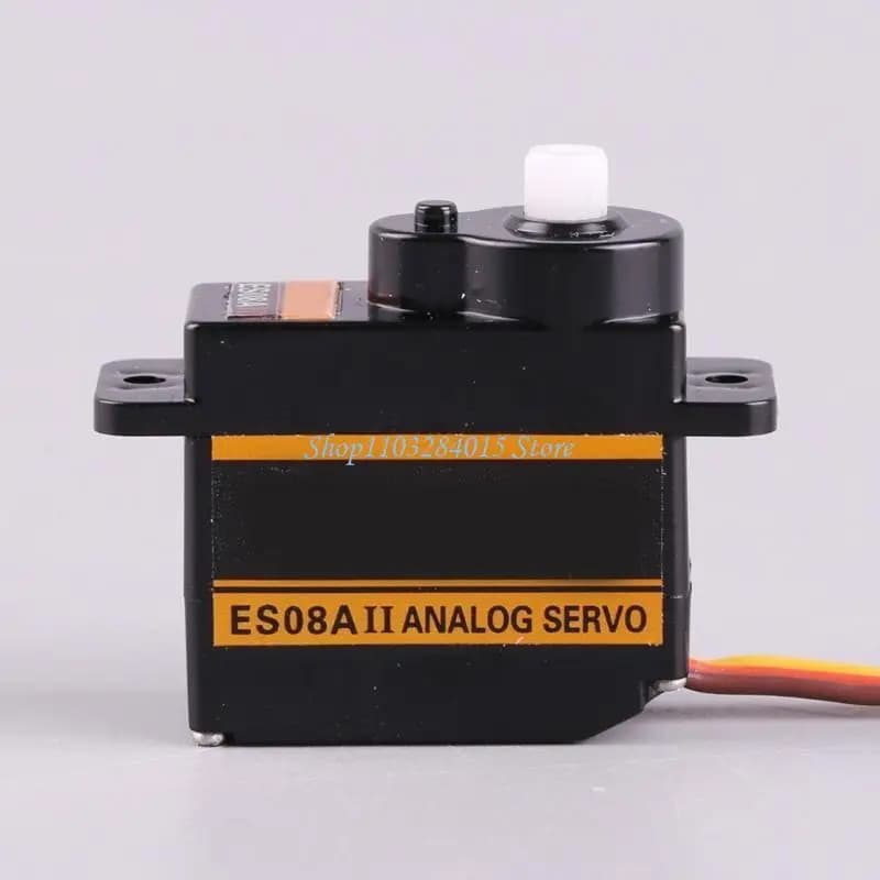 Servo precisione R6FF per veicoli droni e aeroplani, ingranaggi in plastica EMAX ES08A II 9g