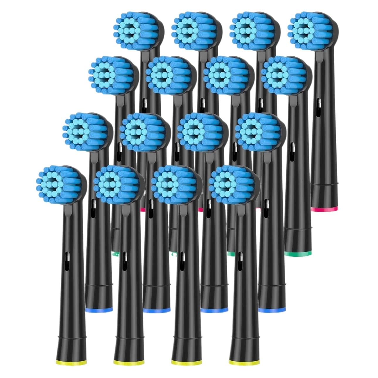 4/8/16 spare parts for electric toothbrush sensitive for care of gums for Oral B Braun 7000, Pro 1000, 9600, 500, 3000, 8000 Clean