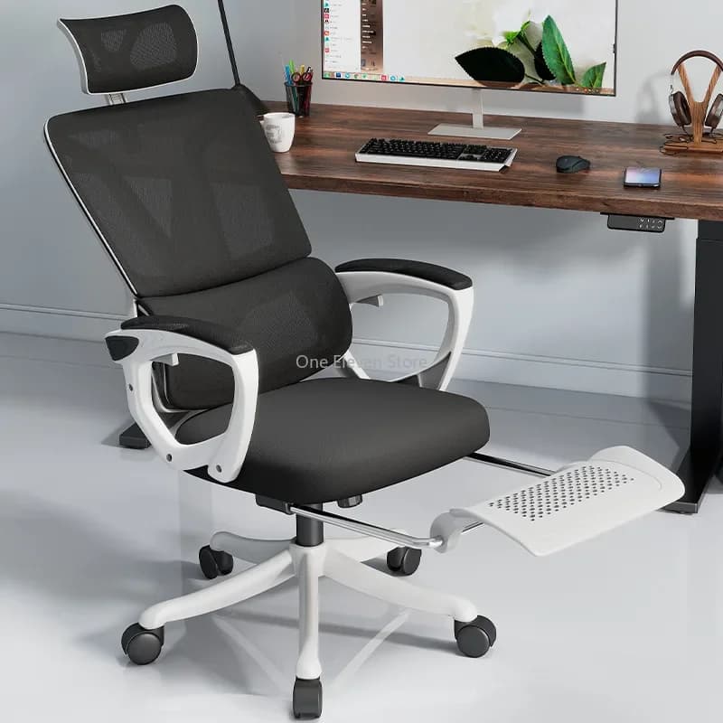 Sedia da scrivania da ufficio Poltrona reclinabile per computer Barbiere Sedia da gioco economica di design Maglia da campeggio Mobili executive Silla De Escritorio