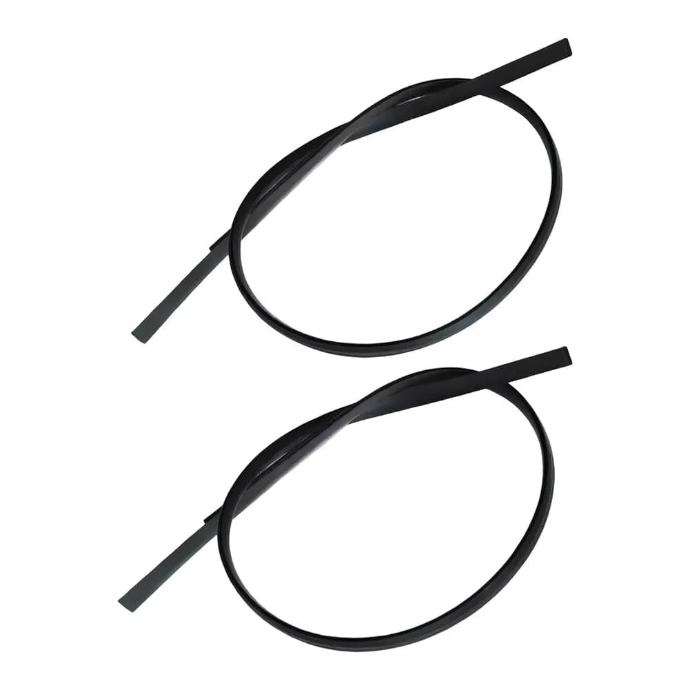 Pair Car Roof Drip Finish Moulding Seal Strip Roof Weatherstrip Moulding 75551-0D180 75552-0D130 For Toyota For Yaris 2014-2020