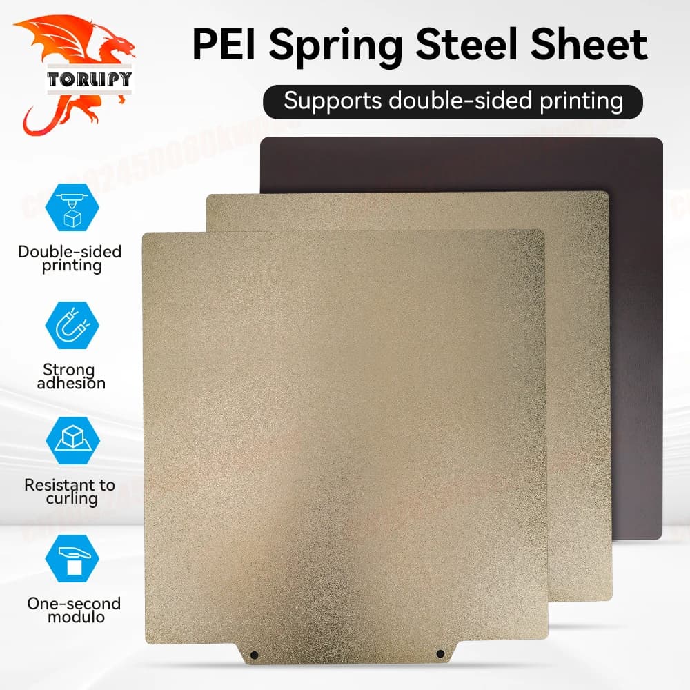 For Creality Ender Series PEI Spring Steel Sheet Structured Magnetic Construction Plate 235x235mm Heatbed CR 3D Printer Heat Bed