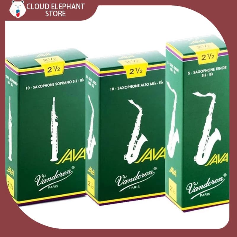 Hot Sales Vandoren Green Box Alto Saxophone Reeds 10pcs / Tenor Saxophone Reeds 5pcs 2.0/2.5/3.0 Musical Instrument Accessories