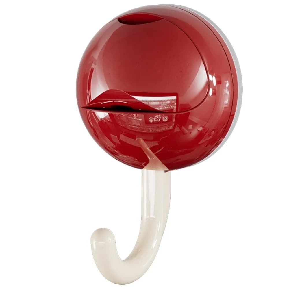 Ganci a ventosa in plastica con testa rotonda, ganci appendi asciugamani da parete senza segni, impermeabili, salvaspazio, per cucina