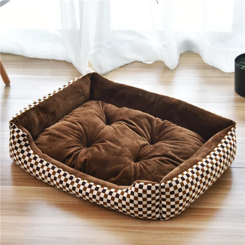 Washable Dog Bed Cama Para Cachorro Multiple Sizes Soft Non-Slip Pet Kennel Comfort Puppy Sleeping Cushion For Small Medium Larg