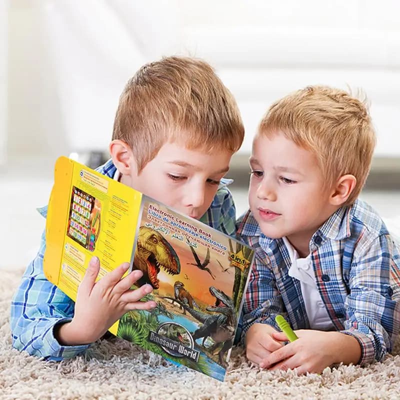 Libri sonori per bambini Giocattoli elettronici Libri sonori Spagnolo Inglese Arabo Russo Libri interattivi Libri musicali Giocattoli educativi