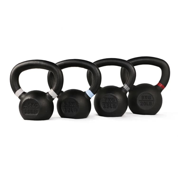 2026 Cast Iron Kettlebell Black For Home Gym Fitness Training Custom Logo Colorpromote Sales