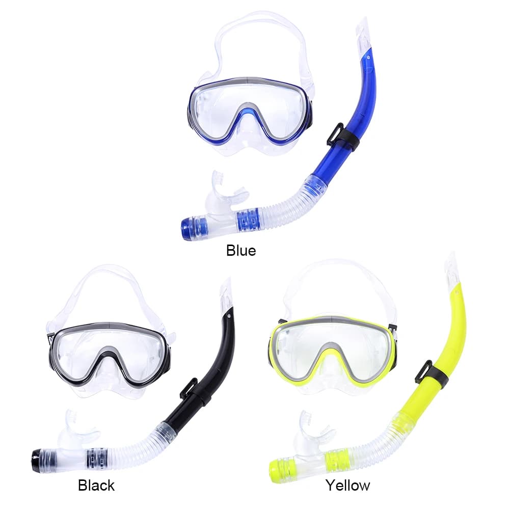 Set underwater mask and snorkeling Adjustable underwater mask No loss Swimwear Snorkeling