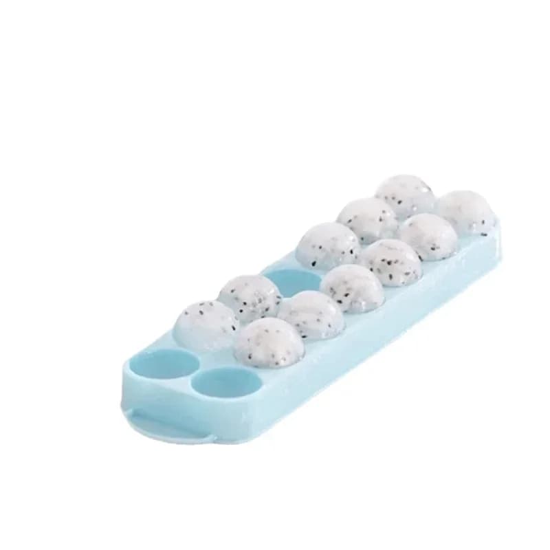 Nuovi Stampi in Silicone 3D per Sfere di Ghiaccio, Vassoio per Cubetti Fai-da-Te, Stampi per Ghiaccio per Whisky e Succhi, Stampo Domestico per Ghiaccio con Coperchio