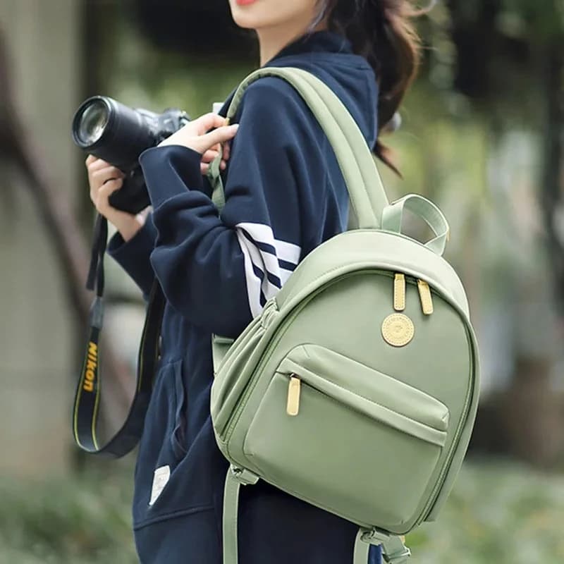 DSLR Camera Backpack Professional camera bag for Nikon Canon Sony camera lenses for women outdoor photo travel
