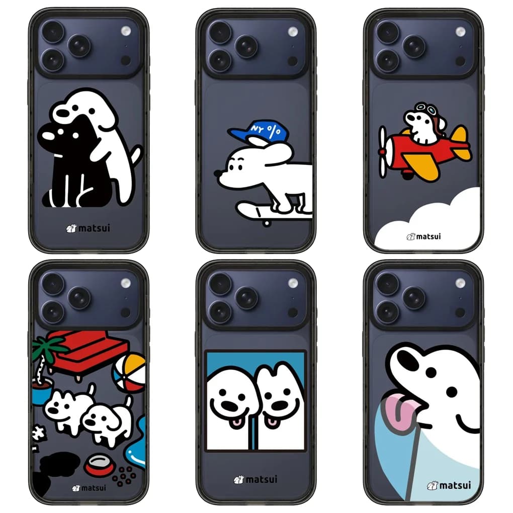 Custodia per telefono con bordo nero acrilico Drool Dog 2.0 per IPhone 12 13 14 15 16 17 Pro Max Custodia per IPhone 17 Air