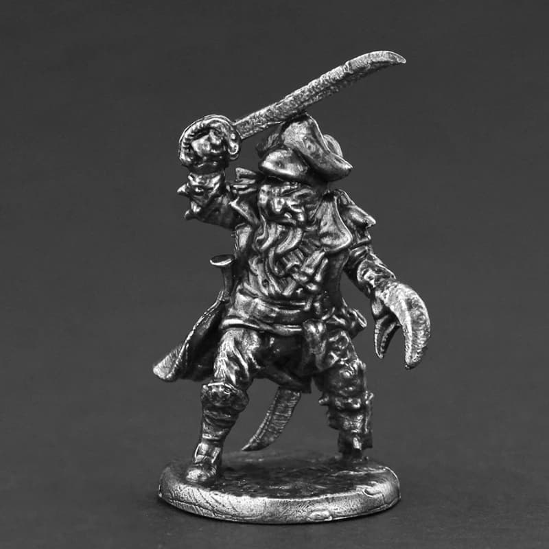 Metallo Capitano Mare Ladro Soldato Action Figures Desktop Auto Interni Decor Modello Giocattoli Regali Gioco da tavolo Pezzo Ornamento Accessori