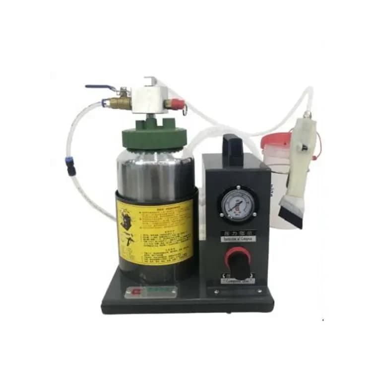 Semi-Automatic Hand Glue Brushing Machine Pneumatic PU Yellow Glue Brushing Patching Machine for Shoes Leather Paper Goods