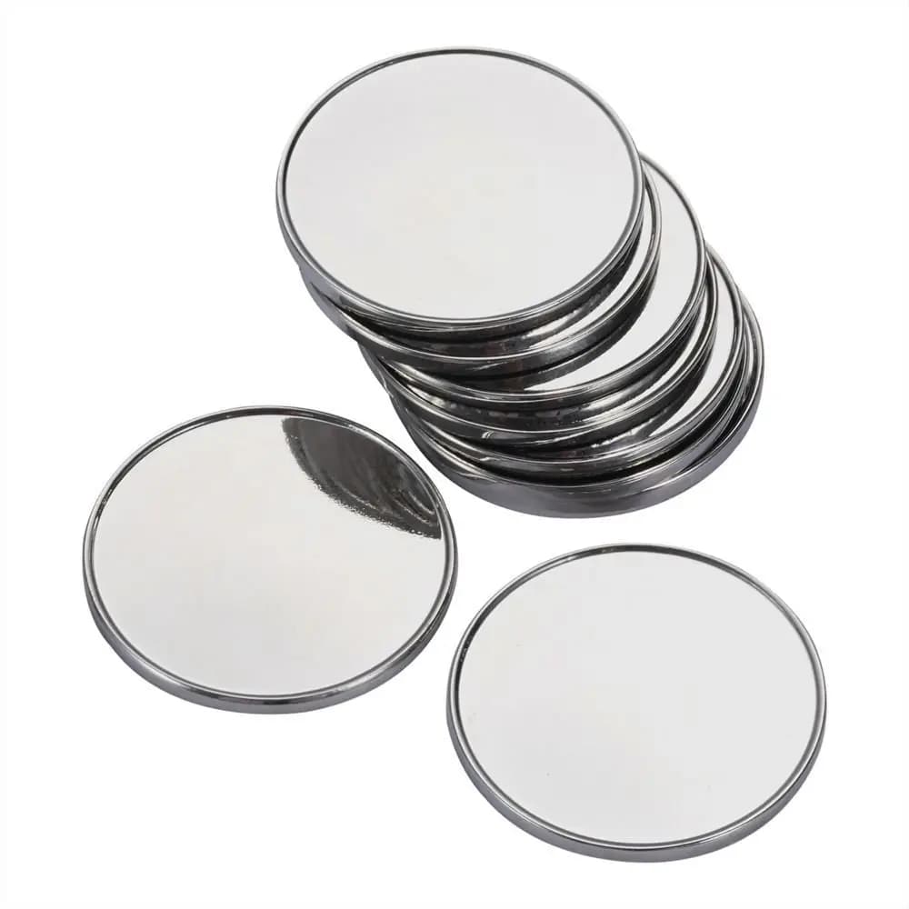 Accessori Sportivi da Esterno: 1 Pezzo di Marcatore in Metallo per Palline da Golf da 25mm, Clip per Cappello da Golf, Clip per Visiera da Golf
