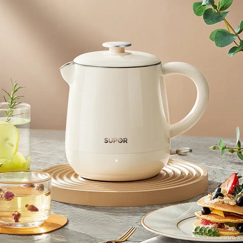 Supor Household new small electric kettle office electric kettle automatic shutdown and integrated kettle with insulation