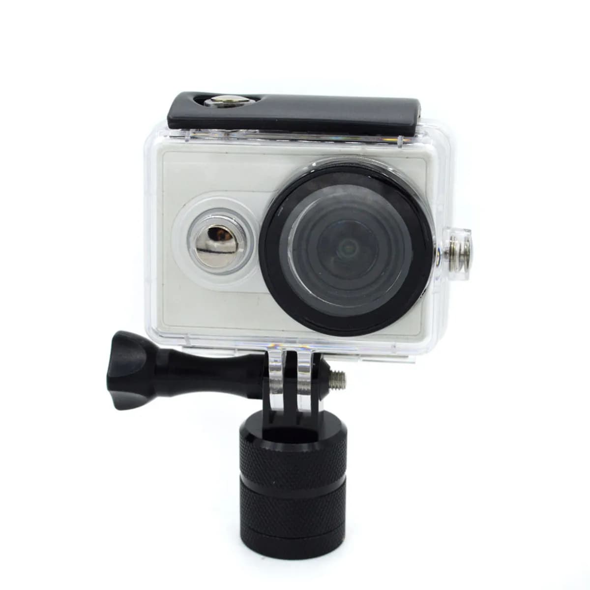 Support 360 Degree Swivels in Aluminium Stable for Action Cameras 5 4 3 4K, Rotating Support for Studio