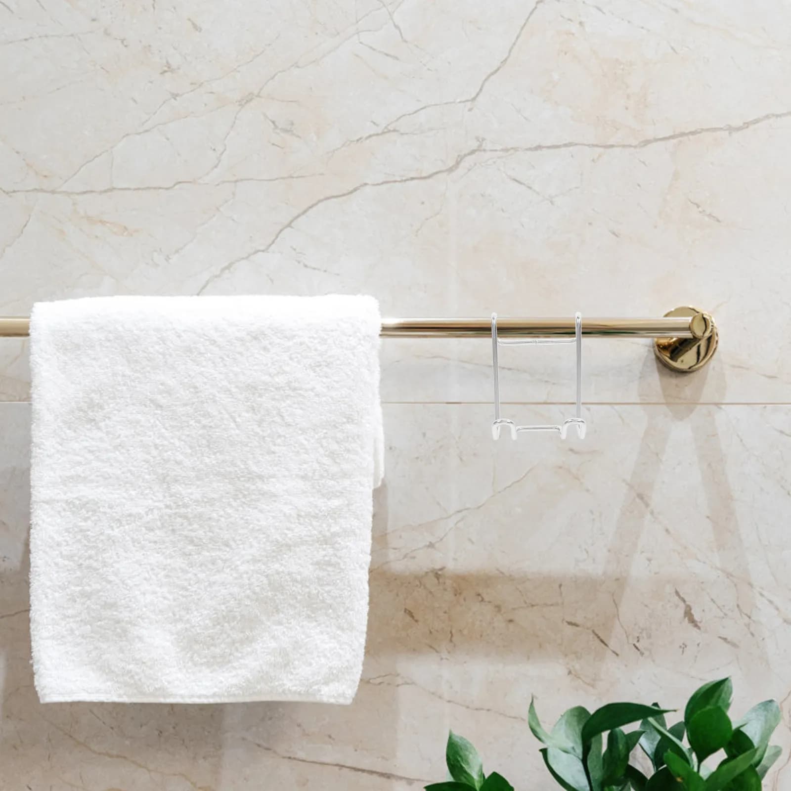 Corner Bathroom Razor Holder Stainless Steel Self Metal Shelf No Drill Wall Mounted Razor Organizer Hair Dryer Straightener