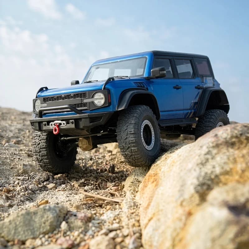 Hot 1/10 2.4G 6CH RGT EX86130 Front Runner Remote Control Simulation Electric RC Climbing Off-Road Vehicle With Light Model Toy