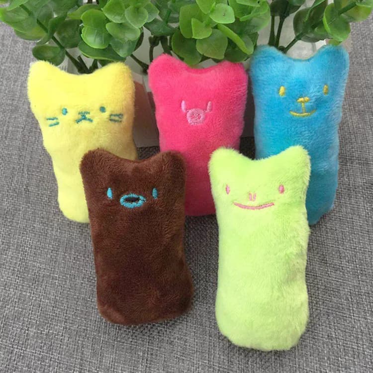 1 pezzo di giocattolo in peluche con suono di gatto, in tessuto morbido, resistente ai morsi, interattivo e durevole, per l'intrattenimento personale