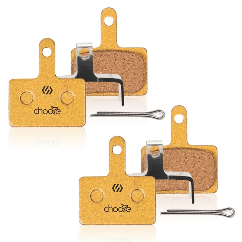 Chooee Accessori per biciclette per Shimano MT200 Deore B01S B05S Resina, ceramica e pastiglie freno idrauliche sinterizzate 2 paia
