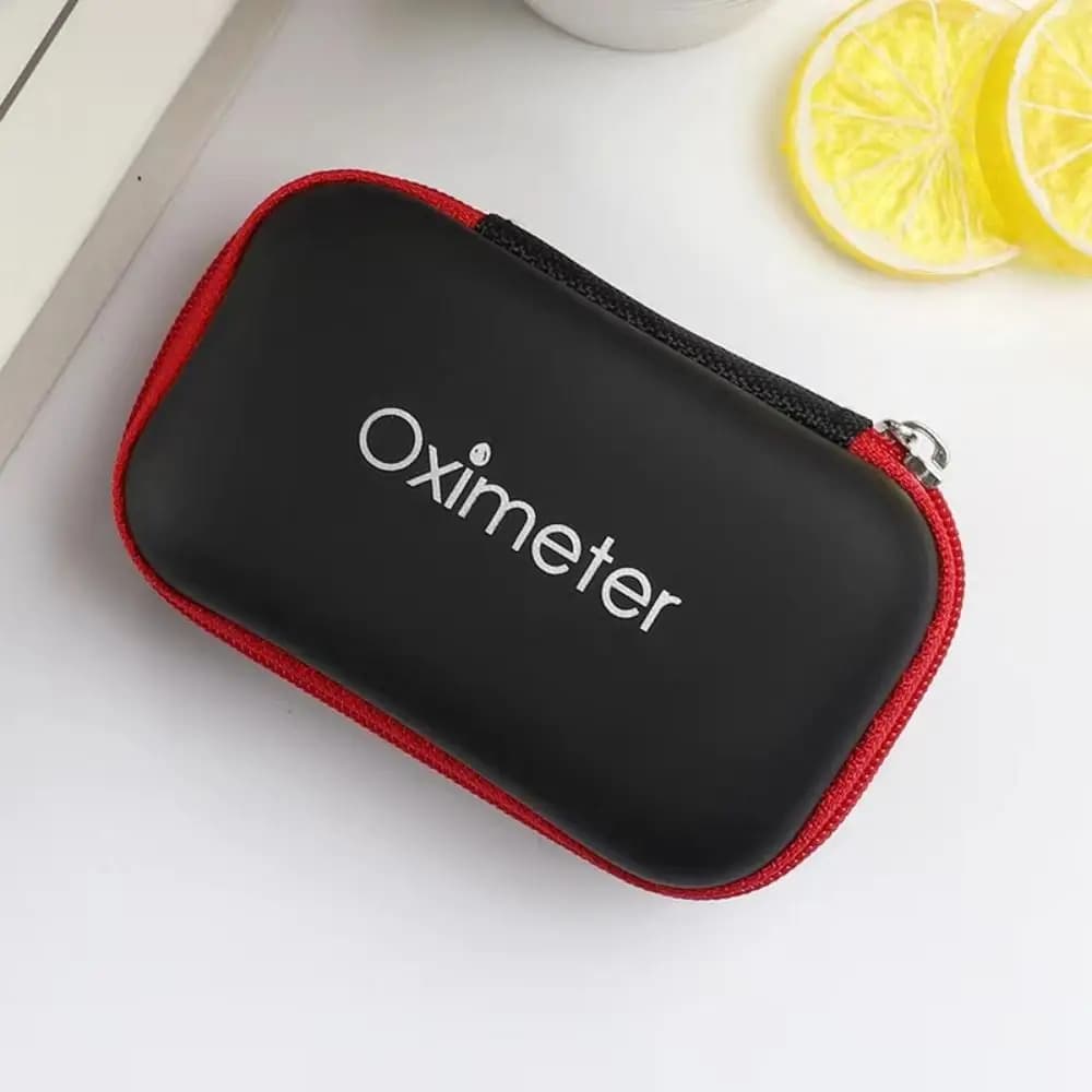 Protective EVA Case with finger Pulsoxmeter Hinge, Robust and Spacious Transport Bag