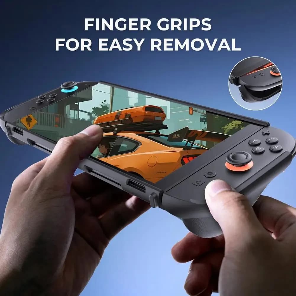 Custodia protettiva per console di gioco Switch 2 resistente ai graffi Impugnatura ergonomica antiurto per accessori console Switch2