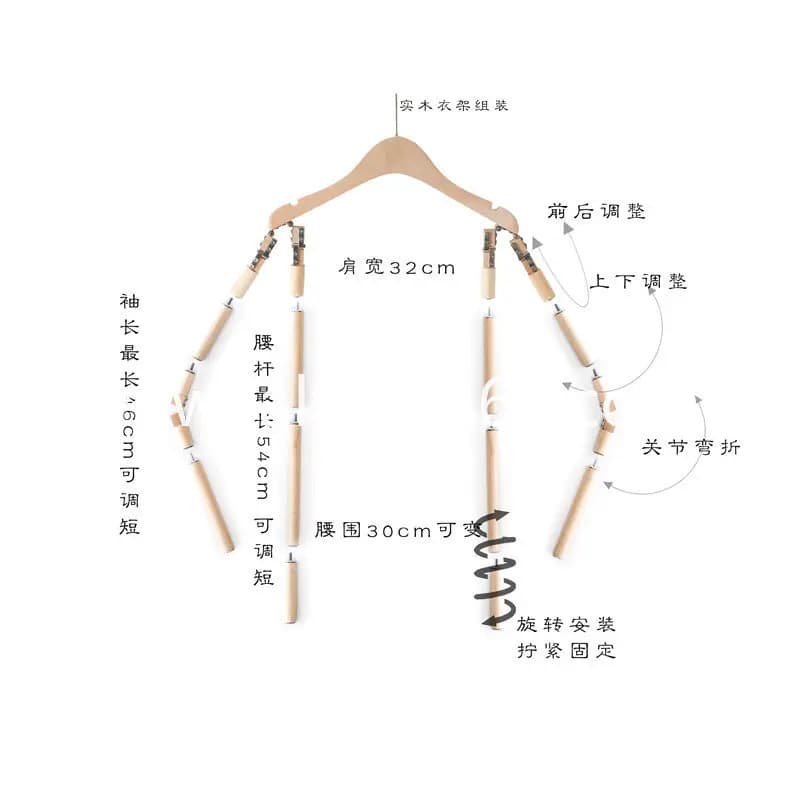 Children's clothing clothes support rack Photography live broadcast props display hanger Hanging shooting clothing modeling rack