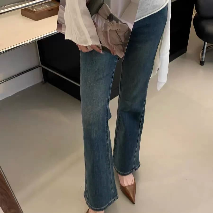 Modern Style Pointed Toe High Heel Sandals Women's Outdoor Wear Half Slippers Low Cut PU Material Comfortable Summer Shoes