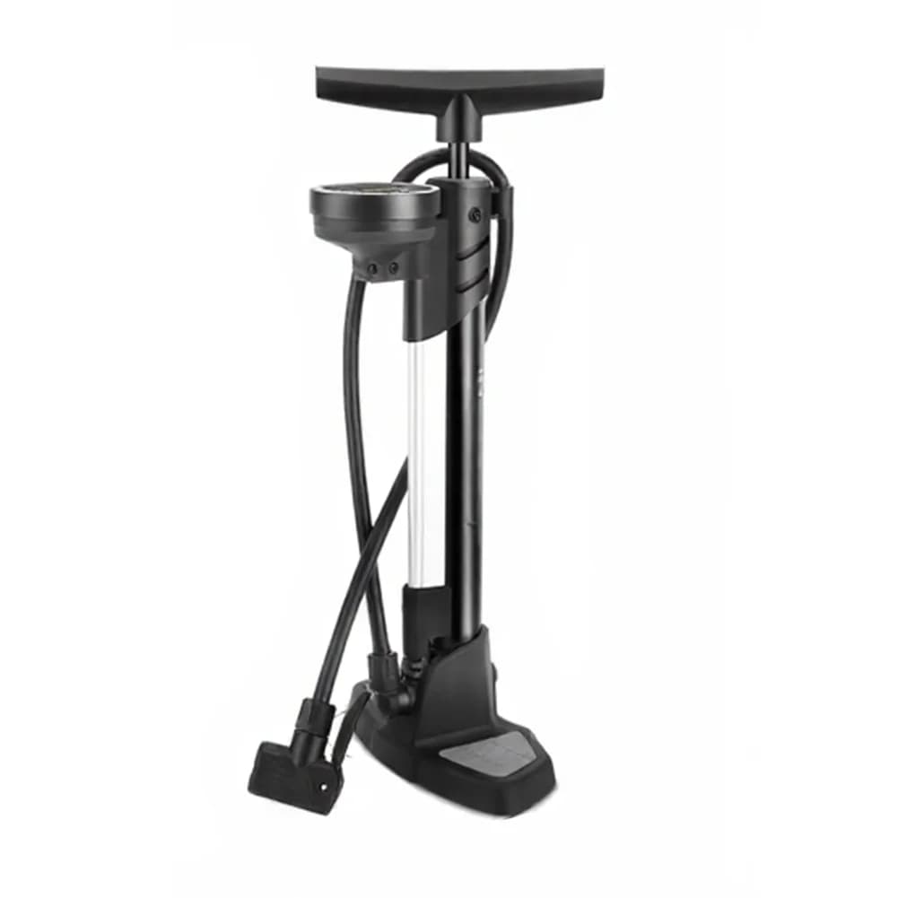 /Bicycle /Pump /Vertical High Pressure Air Cylinder 160PSI Alloy Body With Barometer For Mountain Road Bike Cycling Accessories