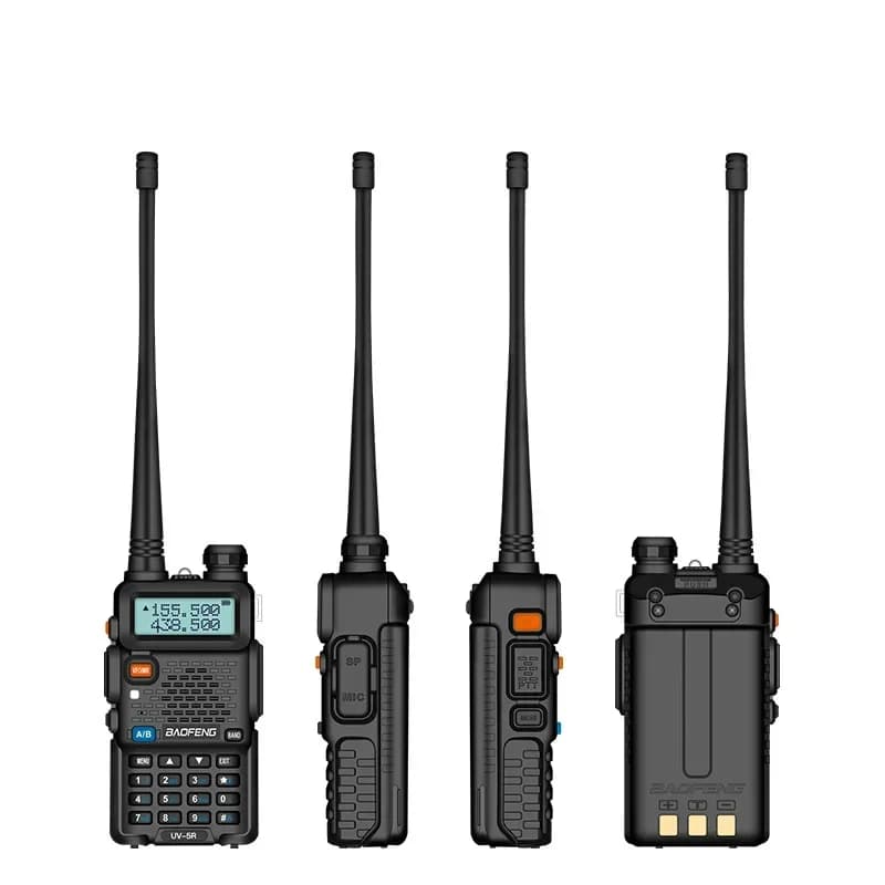 Miglior Walkie-talkie Portatile BAOFENG UV-5R ad Alta Potenza, Modello di Punta, Resistente agli Urti e alle Cadute