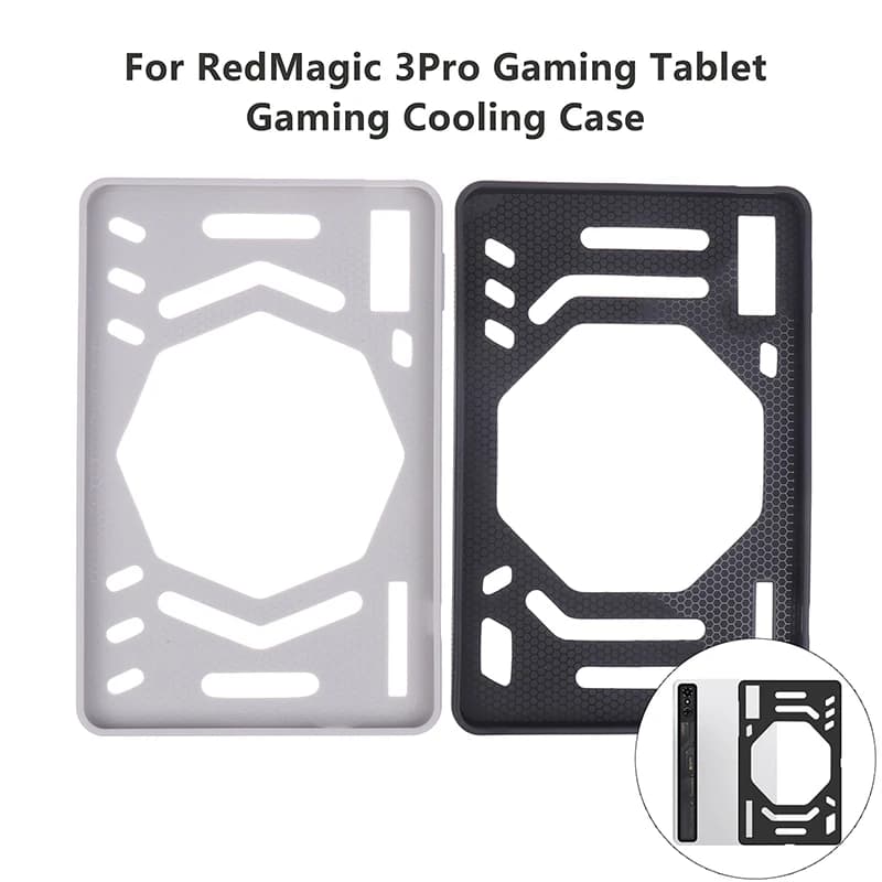 Custodia per Tablet da Gaming Red Magic 3Pro in TPU Morbido, Copertura Completa Opaca, Antiurto, Dissipazione del Calore, Guscio Protettivo Antigraffio